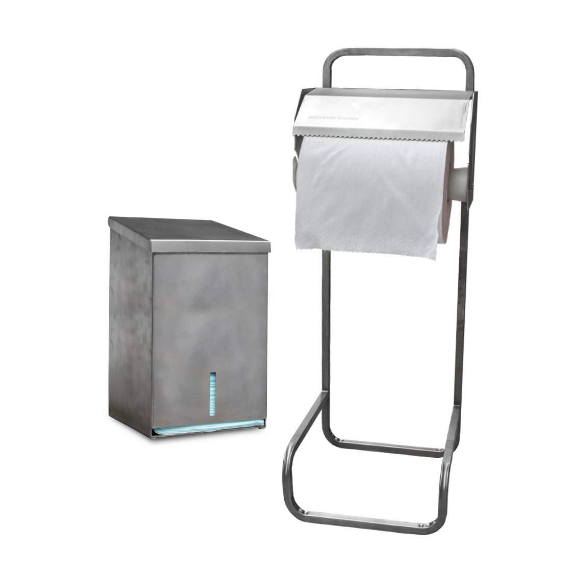 Dyspensery i stojaki